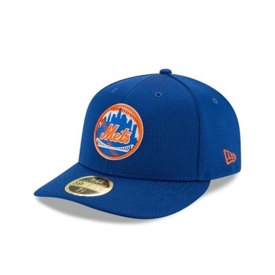 Sapca New Era New York Mets MLB Clubhouse Collection Low Profile 59FIFTY Fitted - Albastri